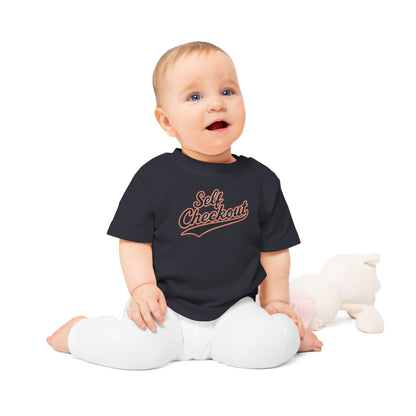 Self Checkout Baby T-Shirt (Side Buttons)