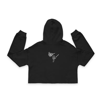 Ghosts Cropped Hoodie