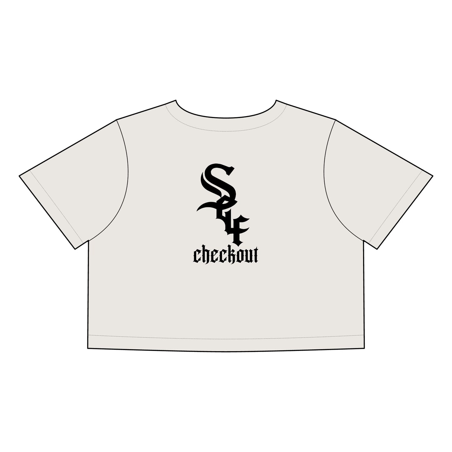 2 The Morgue Women's Heavy Faded Crop Tee